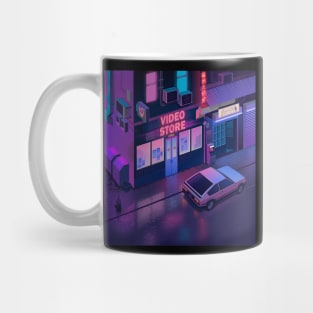 Night video store Mug